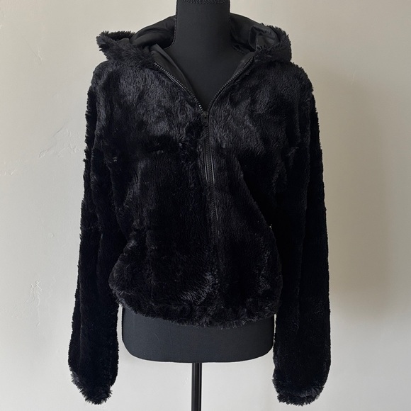 Ambiance Jackets & Blazers - Ambiance Plush Black Teddy Jacket